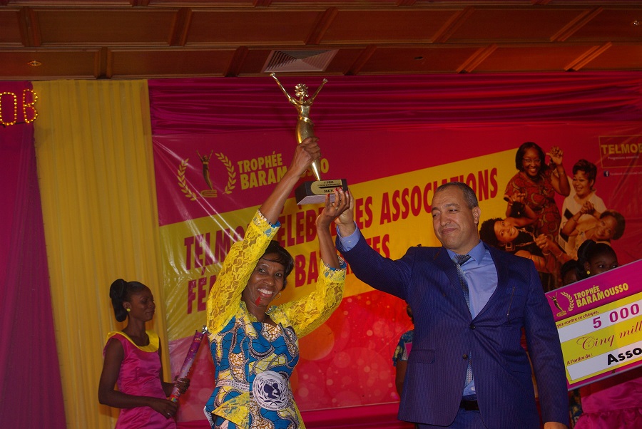 1er prix du concours Baramoussou de l'ONATEL S.A en 2015